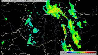 Orosháza tornádo radar 2021.05.17. 15:55 UTC