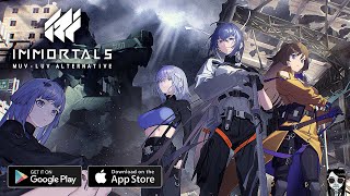 イモータルズ：マブラヴ オルタネイティヴ - 配信開始 Gameplay Android APK iOS