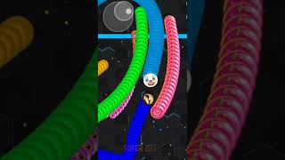 Cacing Terbesar Superhero Nick Fury || Worms Zone.io Slither Snake Game #96012