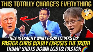 Breaking‼️Pastor Chris Boldly ‘Praises’ Trump…Woke Bishop Addressed By Trump…#wokebishop #trumpnews