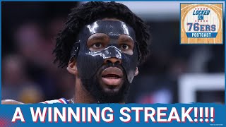 76ERS POSTCAST: Joel Embiid \u0026 the Philadelphia 76ers beat the Utah Jazz 114-111 for 3rd win in a row