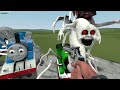 all new cursed thomas and friends train monster battle in garry s mod