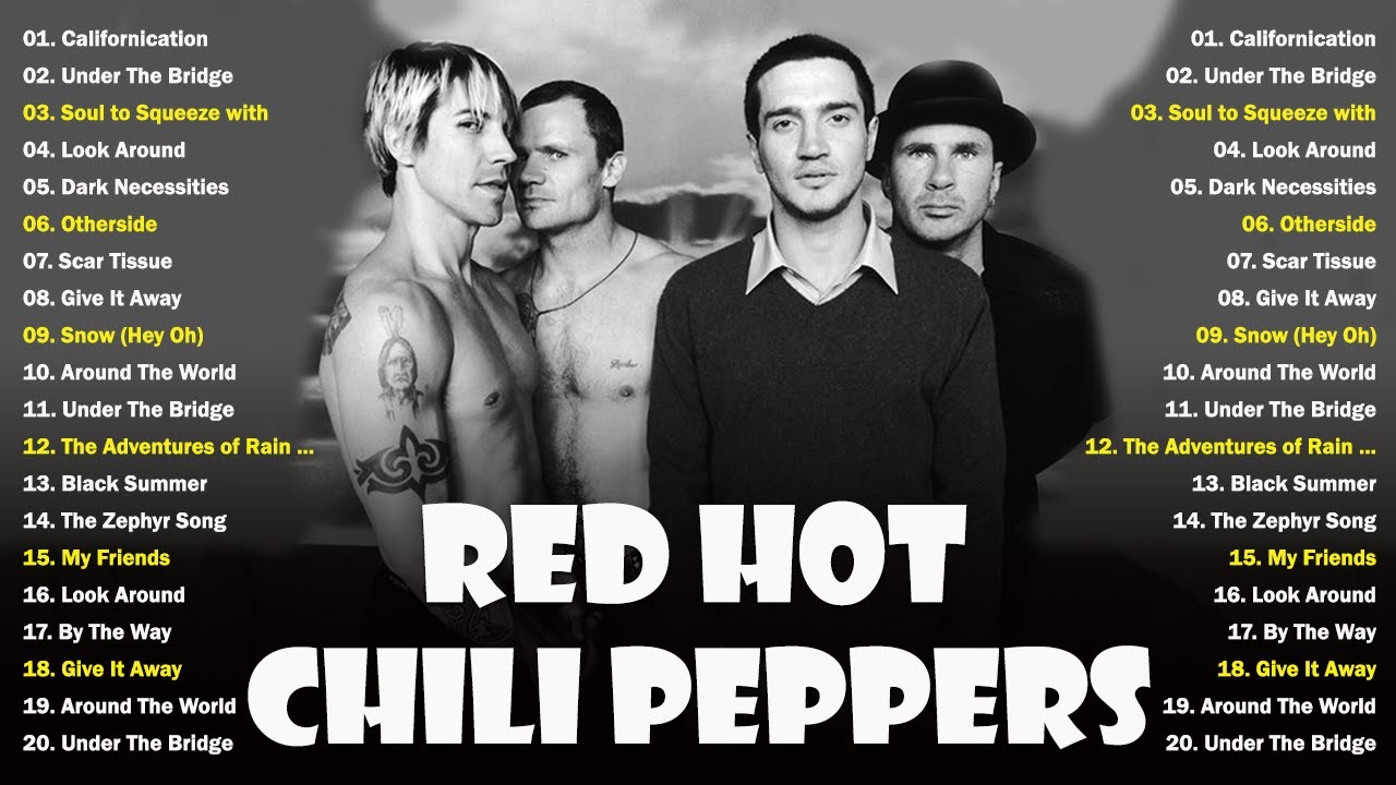 Red Hot Chili Peppers Best Songs 2023💥Red Hot Chili Peppers Greatest ...