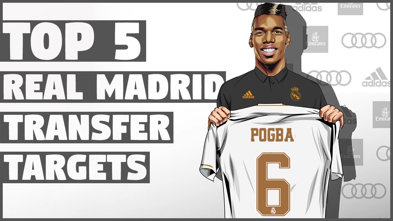 Top 5 Real Madrid Transfer Targets 2020! Real Madrid Transfer News Ft ...