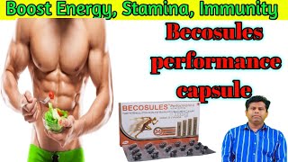 Becosules performance Capsule । Boost Energy ,stamina, Immunity। Full review in Hindi