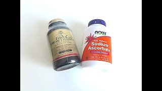 IHERB: Solgar, Ester-C Plus, Vitamin C, 1000 mg \u0026 Now Foods, Sodium Ascorbate - Видео обзор