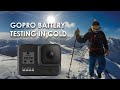 GoPro Battery Test in Cold Temperatures