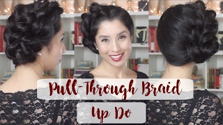 How To: Pull-Through Braid Updo | Peinado Recogido de Trenza de Burbujas