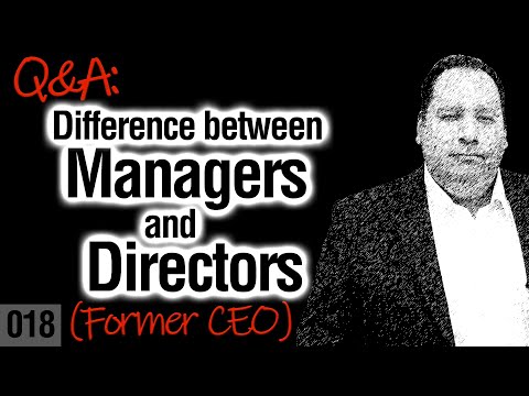 What is the role of a director?