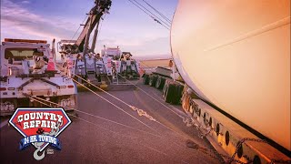 250,000 Lb Windmill | SUPER LOAD | Leaner