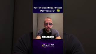 Let's Discuss about Decentralized Hedge Funds in #shorts