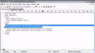 jQuery Tutorial 2 An Example