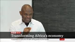 Our Founder, Mr. Tony O. Elumelu CFR on BBC