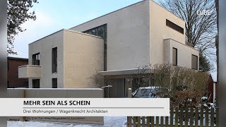 „Haus-im-Haus“: Mehrfamilienhaus mit unterschiedlichen Volumen und Nutzungen