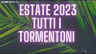 🌴 ESTATE 2023 TUTTI I TORMENTONI 🌴 Compilation Hit Musica Italiana Commerciale Pop Dance Reggaeton