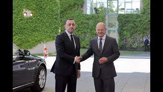 Irakli Garibashvili meets Olaf Scholz, Federal Chancellor of Germany