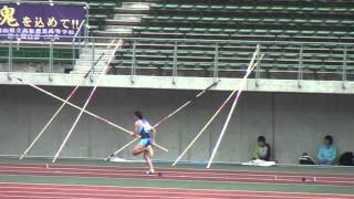 2012.10.27 岡山カーニバル　男子棒高跳