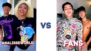 analisseworld vs fans | Tiktok dance compilation videos