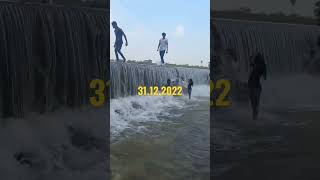 seemavaram check dam 31.12.2022 #minjur #tourist #shorts