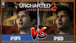 Uncharted 2  (PS3 VS PS4) Comparasión