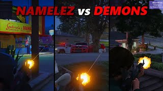 CONTENIDO S3XO AN4L | NAMELEZ vs DEMONS SAINTS en Mirror Park | DovuXLife