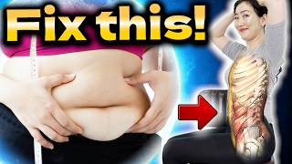 1 Simple Move on Chair to Trim Belly Fat \u0026 Fix Frequent Urination