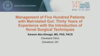The New Surgical Procedure for Gut Malrotation (Graphic)