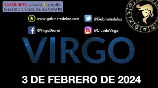 Horóscopo Diario - Virgo - 3 de Febrero de 2024.