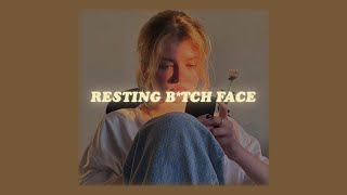 julia wolf - resting b*tch face (lyrics)