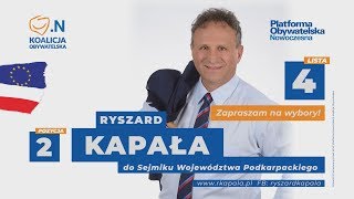 RYSZARD KAPAŁA - KKW PLATFORMA .NOWOCZESNA KOALICJA OBYWATELSKA