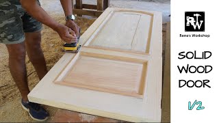Making a Solid Wood Door | DIY Door 1/2