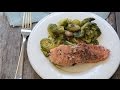 How to Make One-Pan Roasted Salmon & Brussels Sprouts