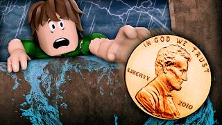 A PENNY Turned Him Into A TRILLIONAIRE! (A Roblox Movie)