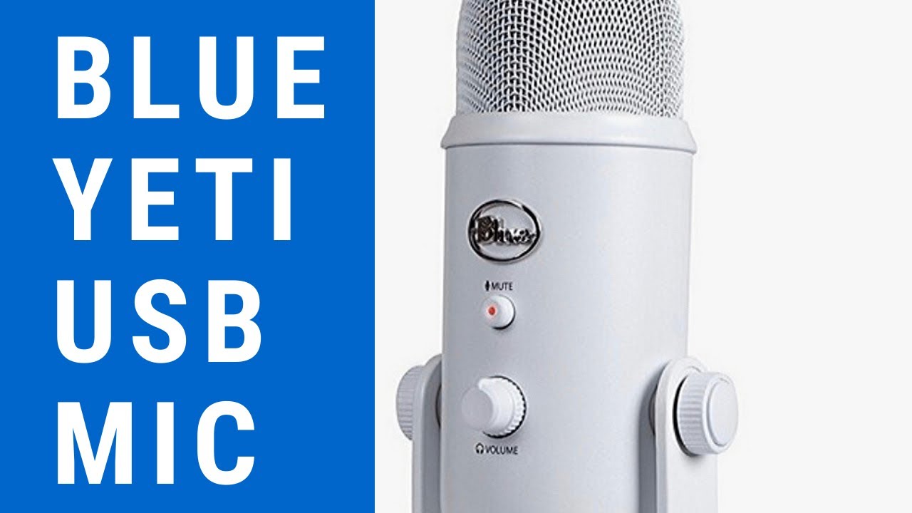 BLUE YETI MIC: BEST USB MIC UNBOXING: REVIEW - YouTube