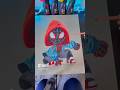 😭How to draw SPIDERMAN with my NEW POSCA || AmandaDidArt #shorts #youtube #tiktok