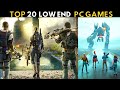 TOP 20 High Graphics Games for LOW END PC | 2GB RAM | 4GB RAM | 512MB | VRAM | Dual Core 's PC