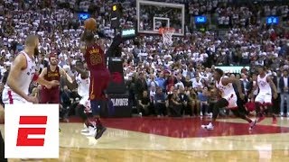 LeBron James almost adds another playoff game-winner to his resume in Game 1 vs. Raptors | ESPN