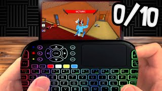 I Tried The WEIRDEST Keyboards And WON In MM2...