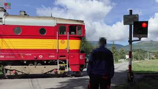 Železničné priecestie Slavošovce (SK) - 28.8.2021 / Železniční přejezd / Railroad crossing