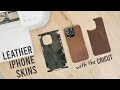 Make your own Leather iPhone Skin with the CRICUT MAKER