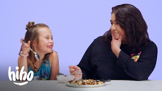 Clara Tries Her Babysitter's Favorite Childhood Food | Kids Try | HiHo Kids