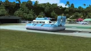 FS2004 Landing in St. Barts the easy way. Part 1