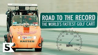 Pushing This GOLF CART to 100+ MPH Limits | World's Fastest Golf Cart PART 1