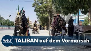 Vormarsch der TALIBAN in AFGHANISTAN: USA evakuieren Botschaftsmitarbeiter | WELT THEMA