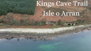 A jolly around the magical Kings Cave Trail on the Isle o Arran. Scotland