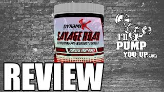 Dynamik Muscle - Savage Roar Supplement Review \u0026 Taste Test