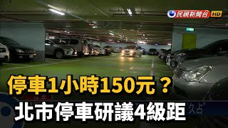 停車1小時150元? 北市停車研議4級距－民視台語新聞