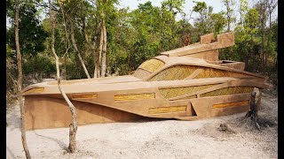 We build modern, creative and beautiful boat house (land boat house)