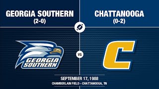 1988 Week 3 - Georgia Southern at Chattanooga