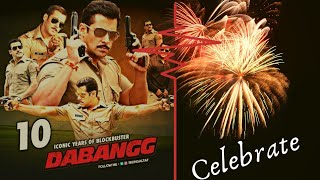 SALMAN KHAN - Celebrating 🥳10 Years of BLOCKBUSTER DABANGG| Whatsapp status Video | Swag| Bhaijaan